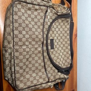 ORIGINAL GG CANVAS DIAPER BAG